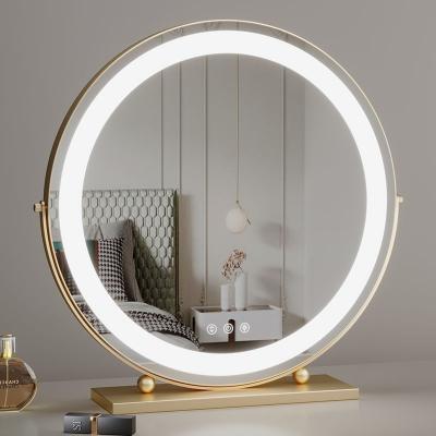 Led light smart make-up mirror